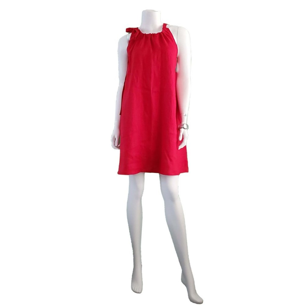 Linen Mariposa Dress/pockets